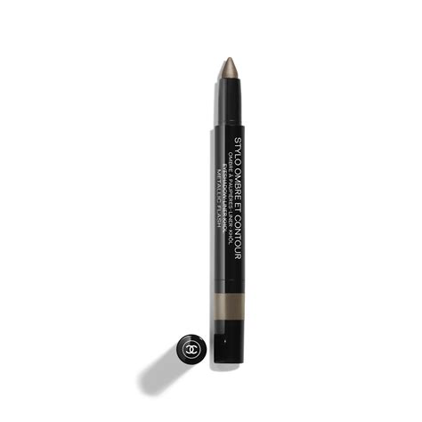 chanel stylo ombre metallic flash|Chanel eyeshadow shoppers.